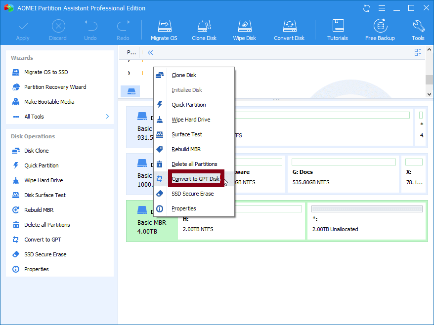 How To Convert MBR To GPT (Or GPT To MBR) Without Formatting