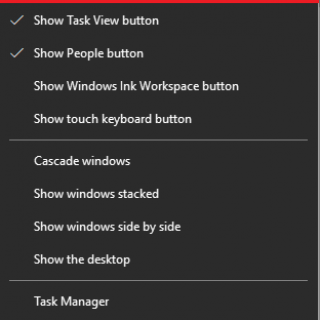 Remove Search Bar Windows 10